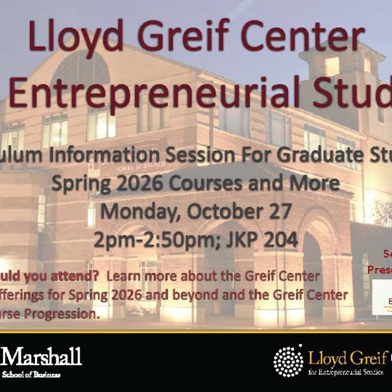 Cover Image for Greif Center Curriculum Review Session Monday, October 27