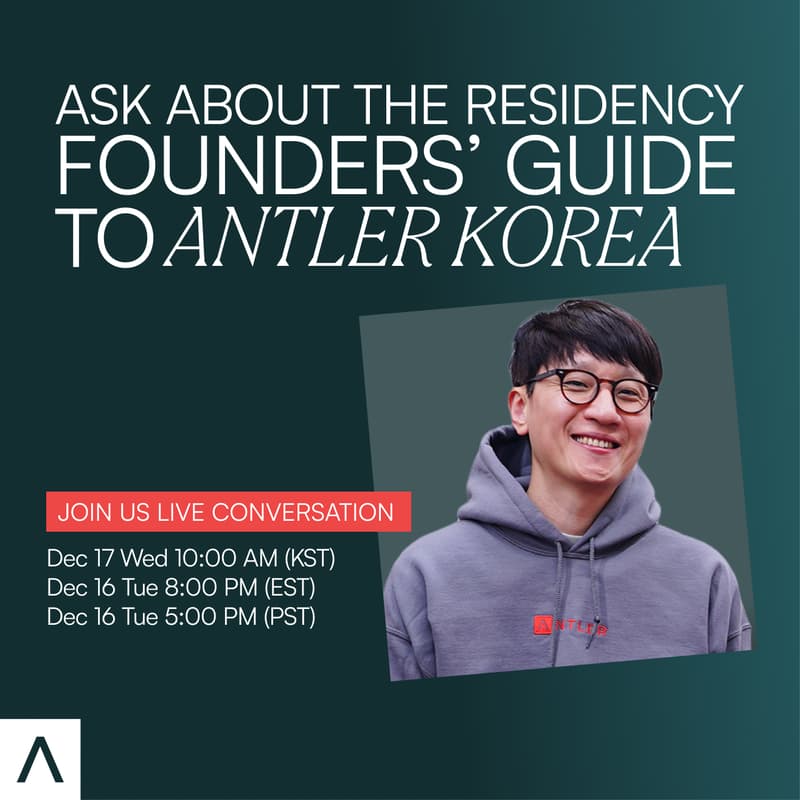 Cover Image for Ask about the Residency | Founders’ Guide to Antler Korea (EN)