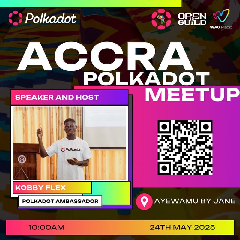 Cover Image for Polkadot Meetup Accra