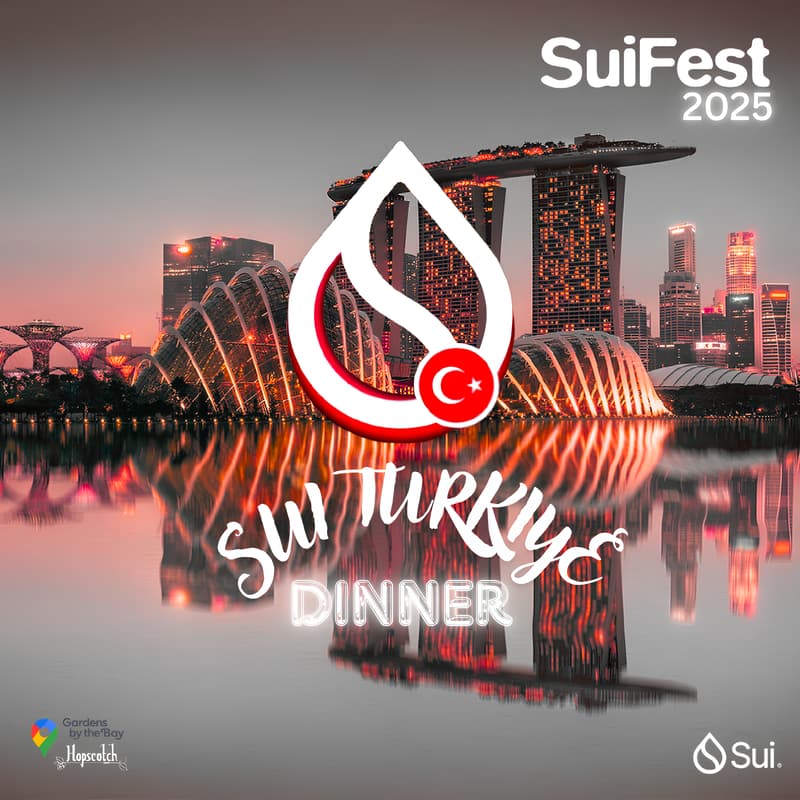 Cover Image for Sui TR Community Dinner #SuiFest 2025 Singapore
