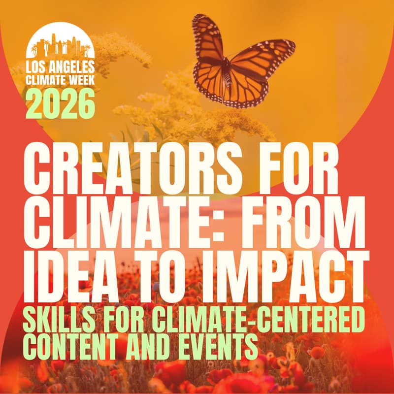 Cover Image for Creators for Climate: From Idea to Impact – Skills for Climate-Centered Content and Events