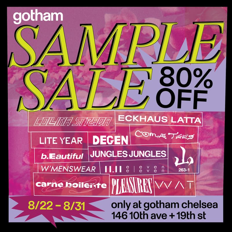 Cover Image for Gotham Sample Sale