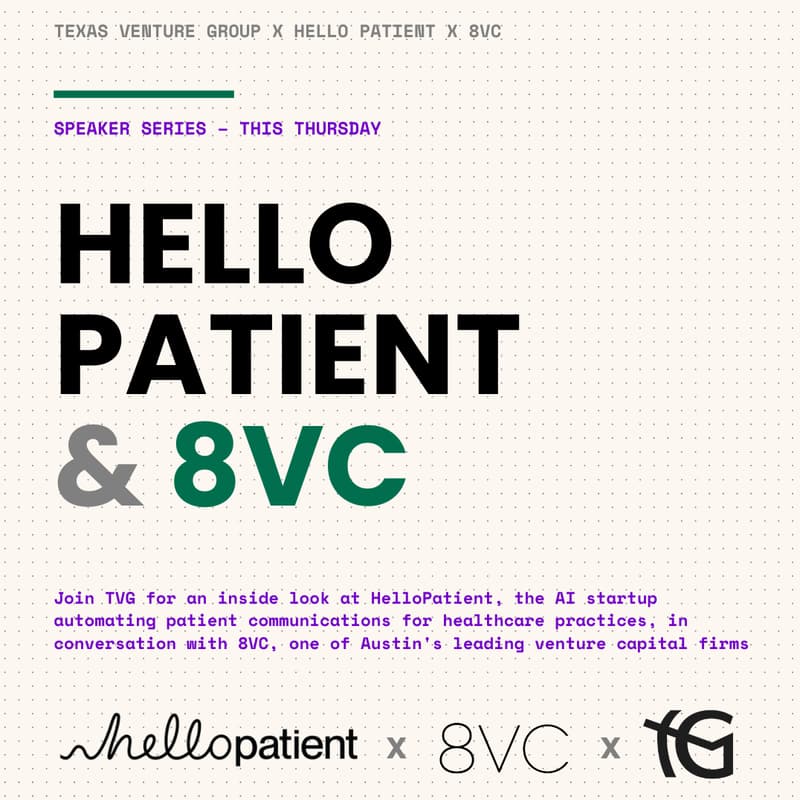 Cover Image for TVG x HelloPatient x 8VC