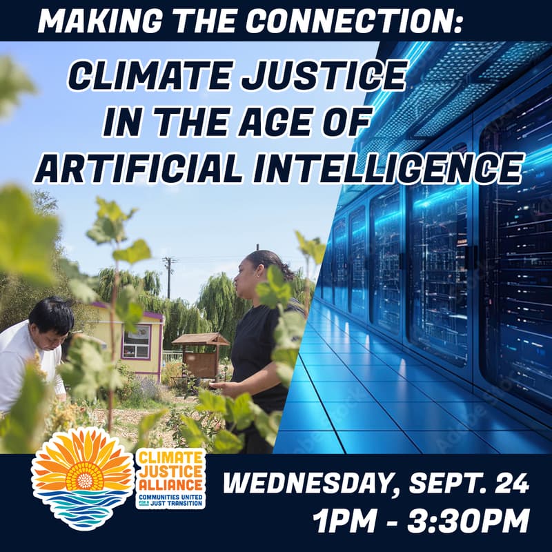 Cover Image for Making the Connection: Climate Justice in the Age of AI