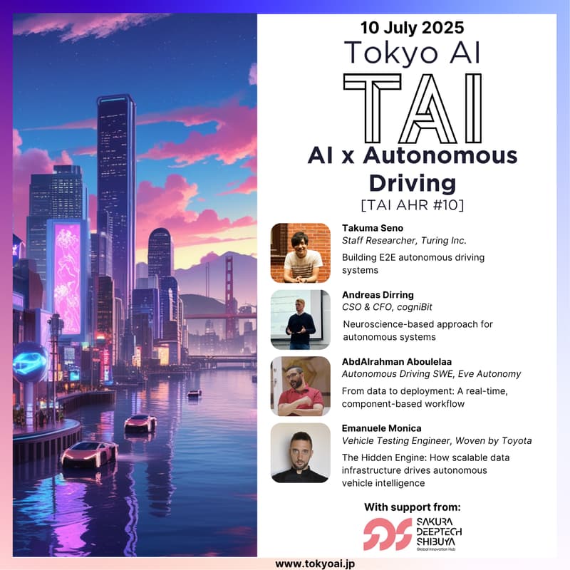 Cover Image for TAI AHR #10 - AI x Autonomous Driving