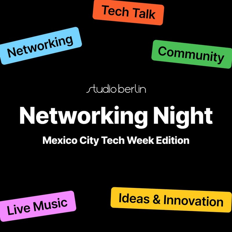 Cover Image for Tech Talk & Networking Night by Studio Berlin