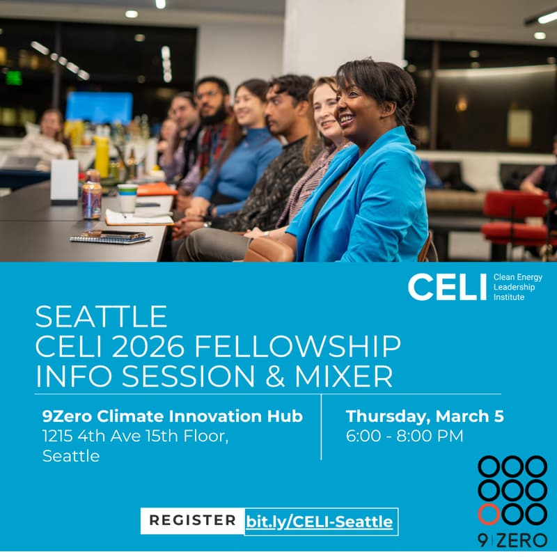 Cover Image for Seattle CELI 2026 Fellowship info session & Mixer