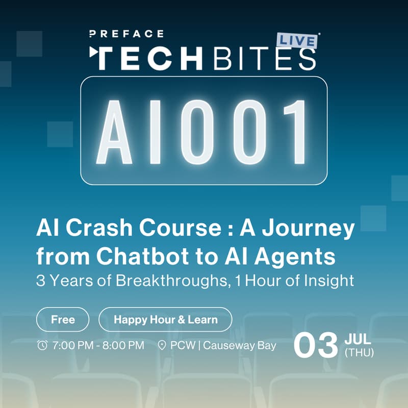Cover Image for AI Crash Course : A Journey from Chatbot to AI Agents