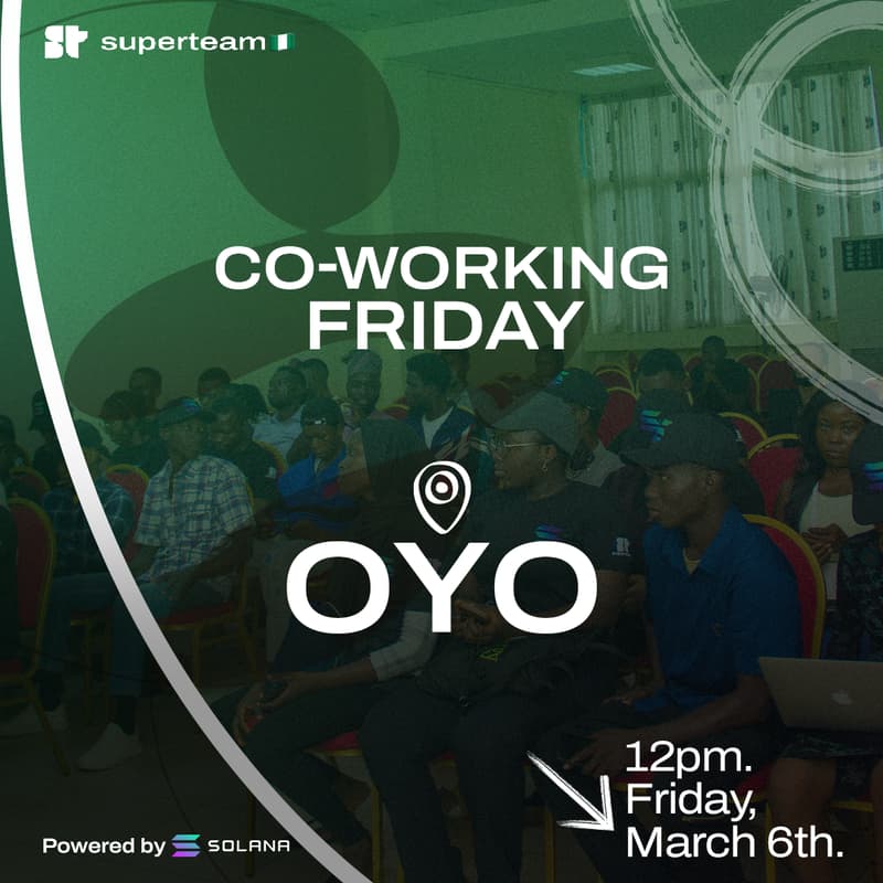 Cover Image for CO-WORKING FRIDAY - OYO