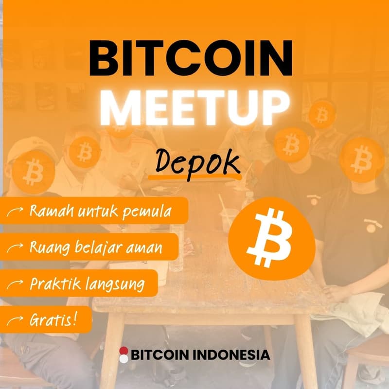 Cover Image for Bitcoin Indonesia Community Meetup Depok 11 April 2026