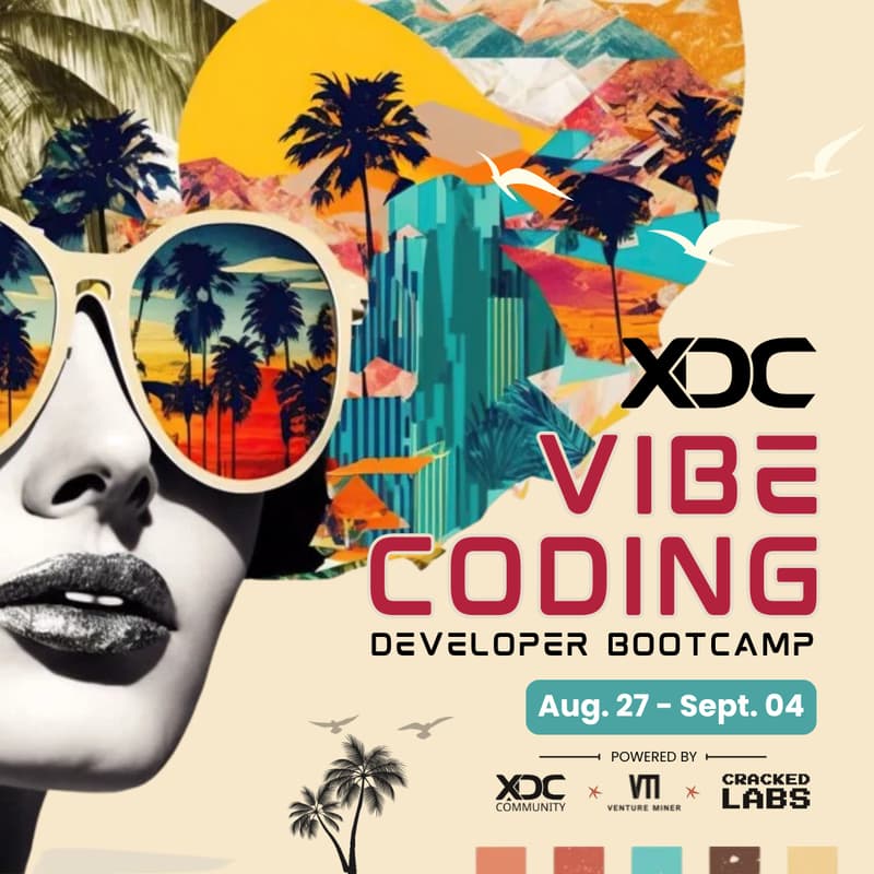 Cover Image for XDC Vibe Coding - Free Bootcamp - Live Kick-off & AMA (Win $500)