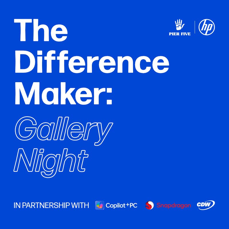 Cover Image for The Difference Maker: Gallery Night - Presented by Pier Five & HP Canada