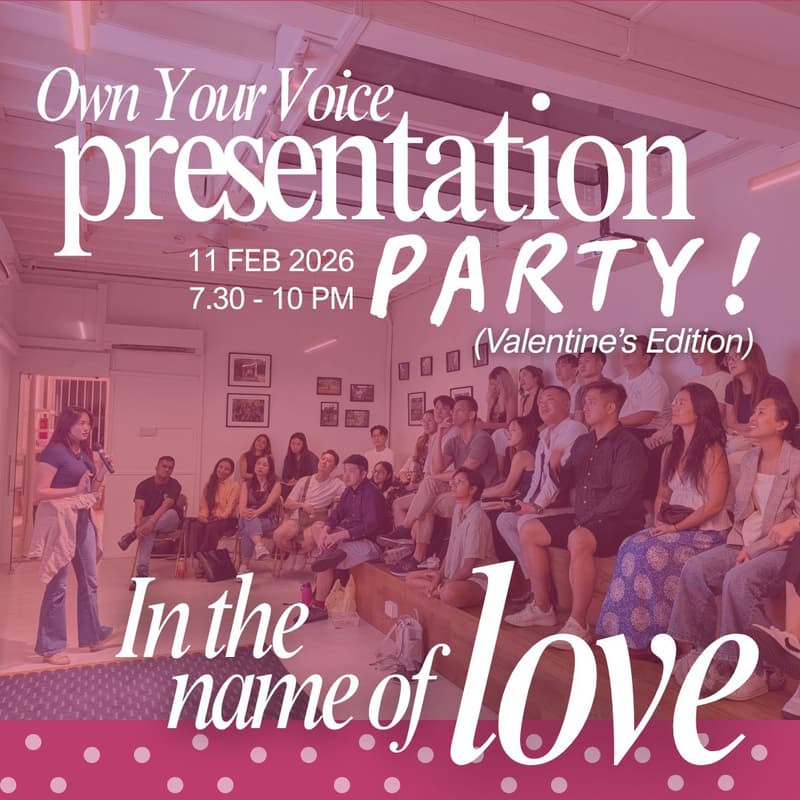 Cover Image for Presentation Party for the curious folks 💘 Valentine's Edition