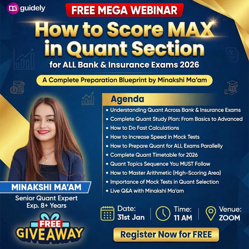 How to Score MAX in Quant Section for ALL Bank & Insurance Exams 2026 ...