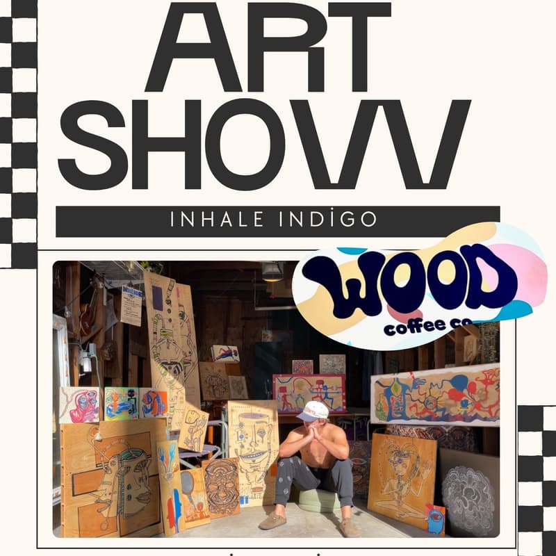 Cover Image for Art Show! Inhale Indigo