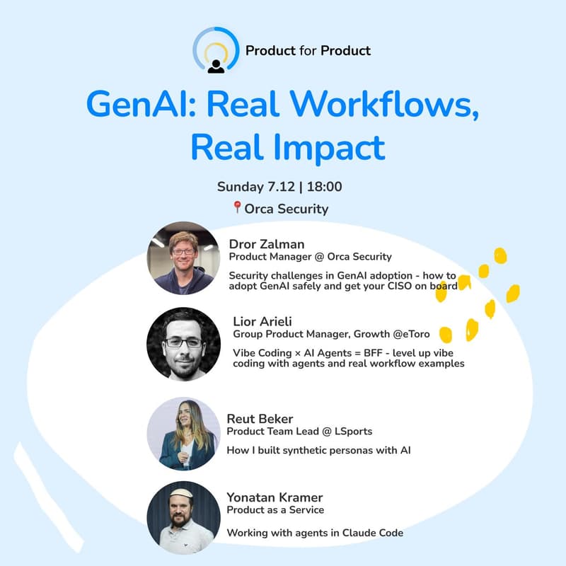 Cover Image for GenAI: Real Workflows, Real Impact