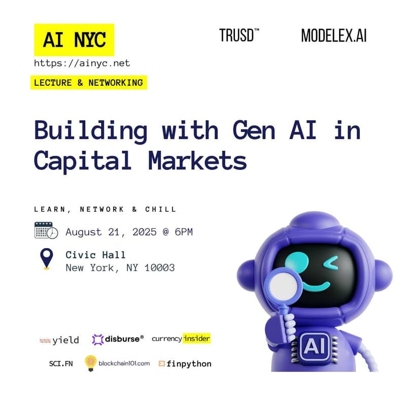 Cover Image for Building Gen AI for Capital Markets