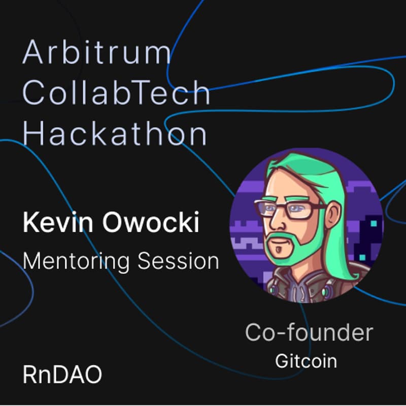 Cover Image for Kevin Owocki (Gitcoin) - Hackathon Mentoring Session