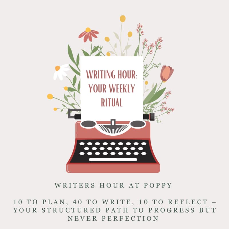 Cover Image for Writers Hour: Your New Weekly Ritual