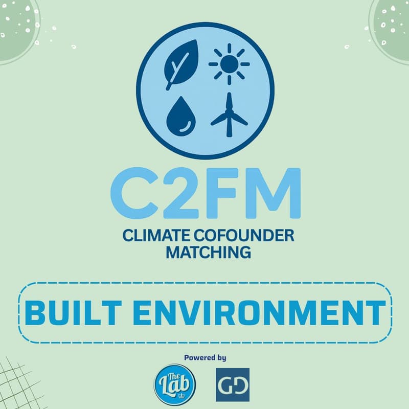 Cover Image for Climate Co-Founder Matching: Built Environment