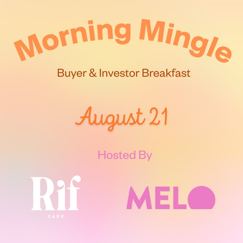 Cover Image for Rif Care x Melo Present - Morning Mingle: A Buyer & Investor Breakfast
