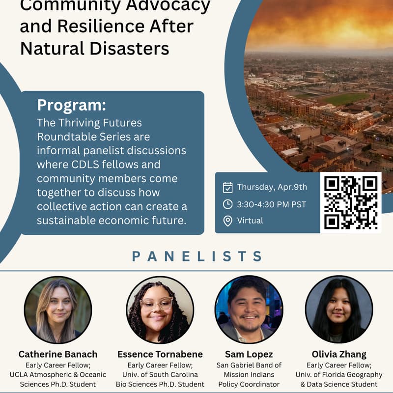 Cover Image for Thriving Futures: Community Advocacy and Resilience After Natural Disasters