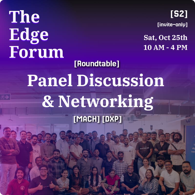 Cover Image for The Edge Forum Season 2: MACH-ing Digital Experiences