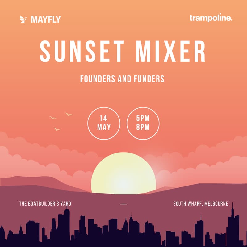 Cover Image for Founders & Funders Sunset Mixer