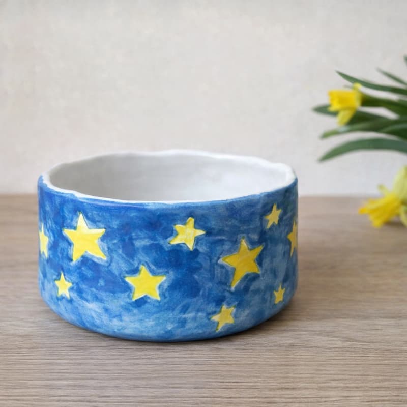 Cover Image for Ceramics Workshop "Fall in Love with Clay: Cosmonautics Day ✨ Hand-build and paint your perfect bowl!"