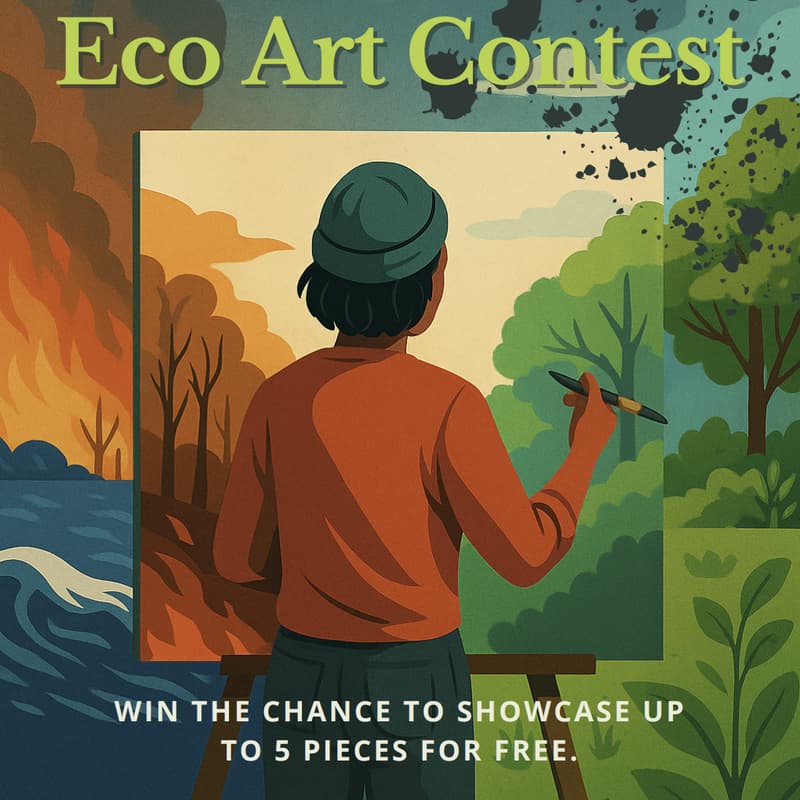 Cover Image for Ecryate Eco Art Contest: Calling All Eco-Conscious Artists in Montreal 🌻
