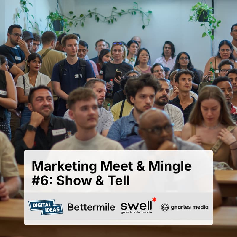 Cover Image for Marketing Meet & Mingle #6: Show & Tell