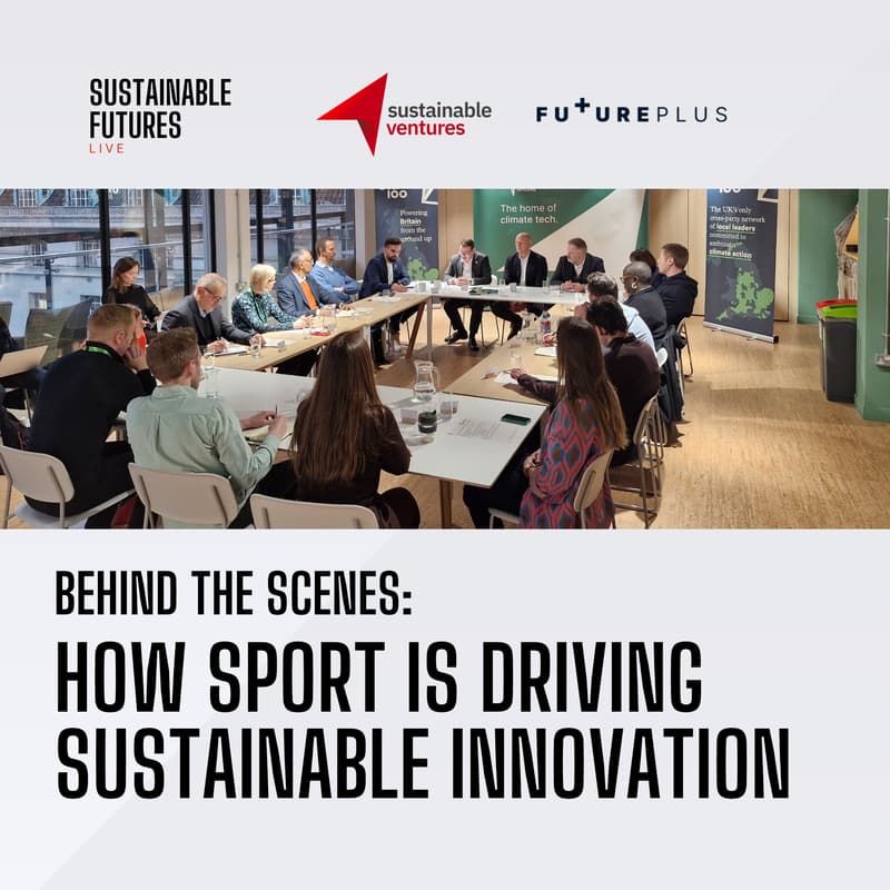 Cover Image for Behind the Scenes: How sport is driving sustainable innovation