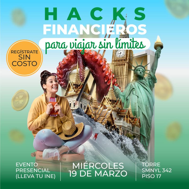 Foto de portada de Hacks Financieros para viajar sin límites
