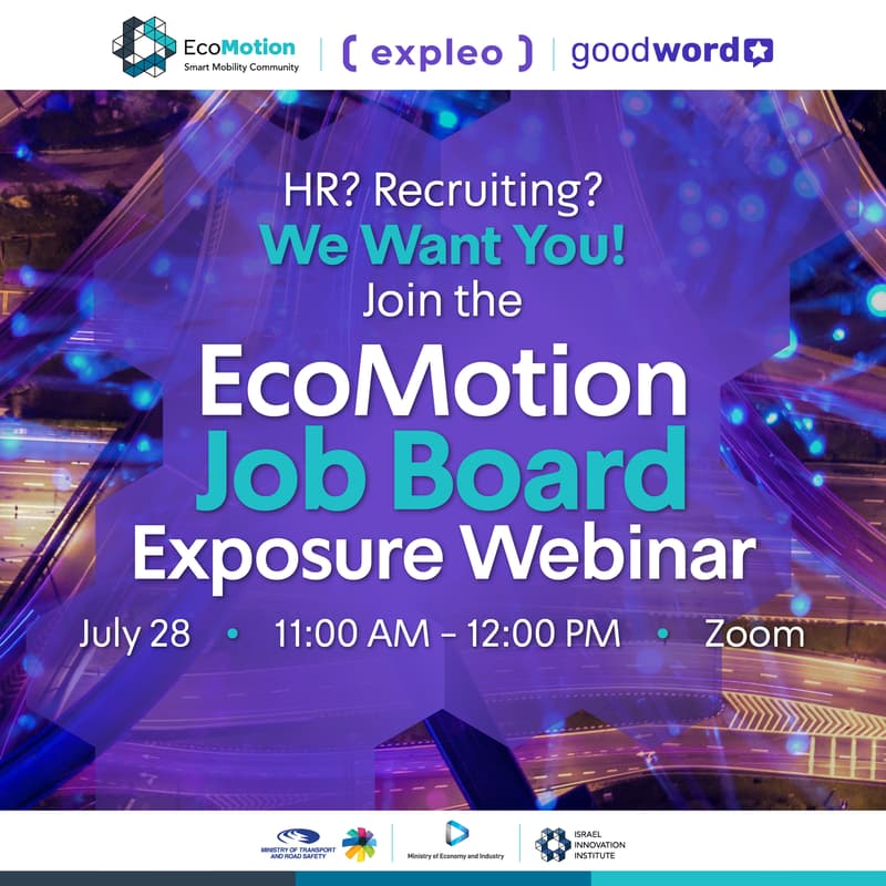 Cover Image for EcoMotion Job Board Exposure Webinar