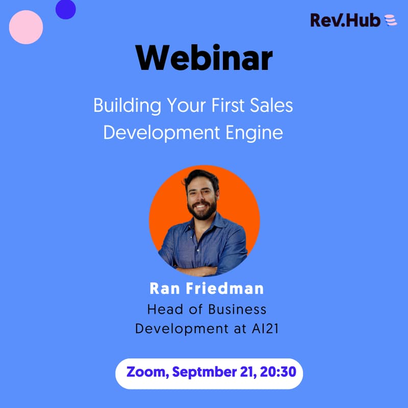 Cover Image for Building Your First Sales Development Engine