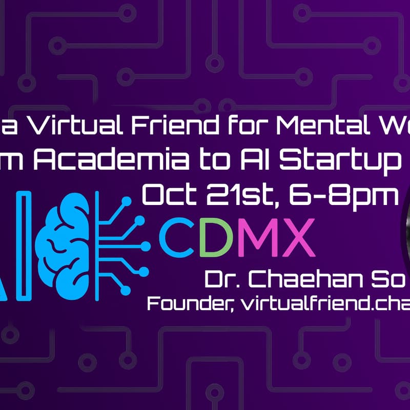 Cover Image for From Academia to AI Startup: Building a Virtual Friend for Mental Health