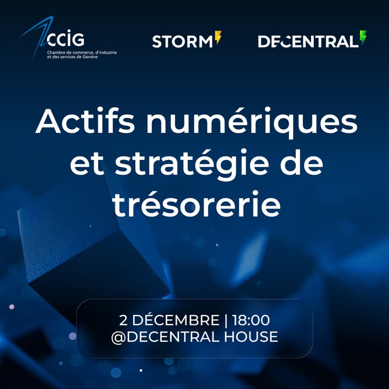 Cover Image for CCIG & STORM Partners: Actifs numériques et stratégie de trésorerie