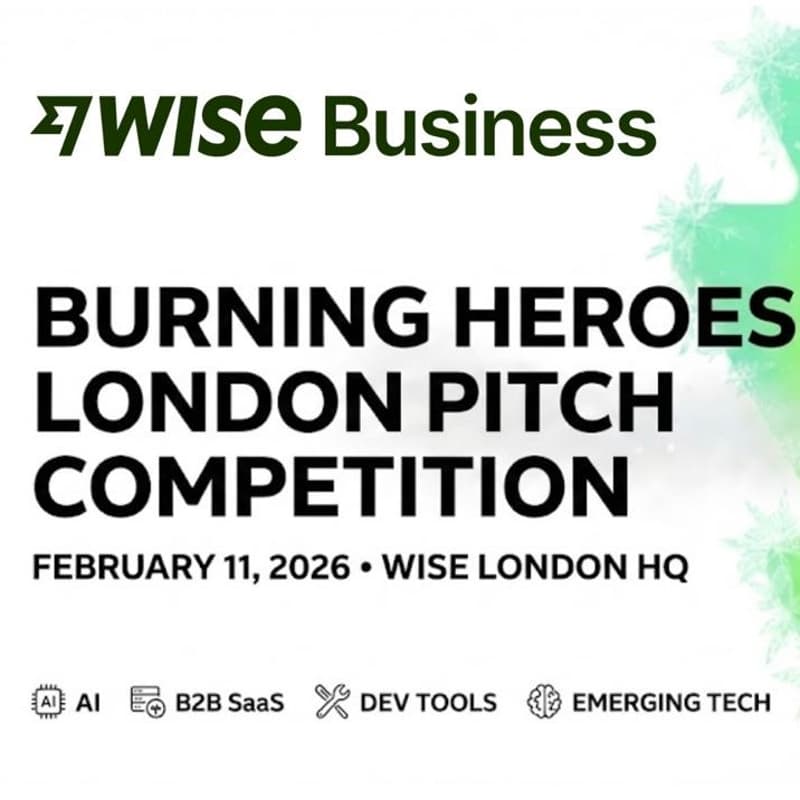 Cover Image for Burning Heroes. Pitch Competition 2026 in London