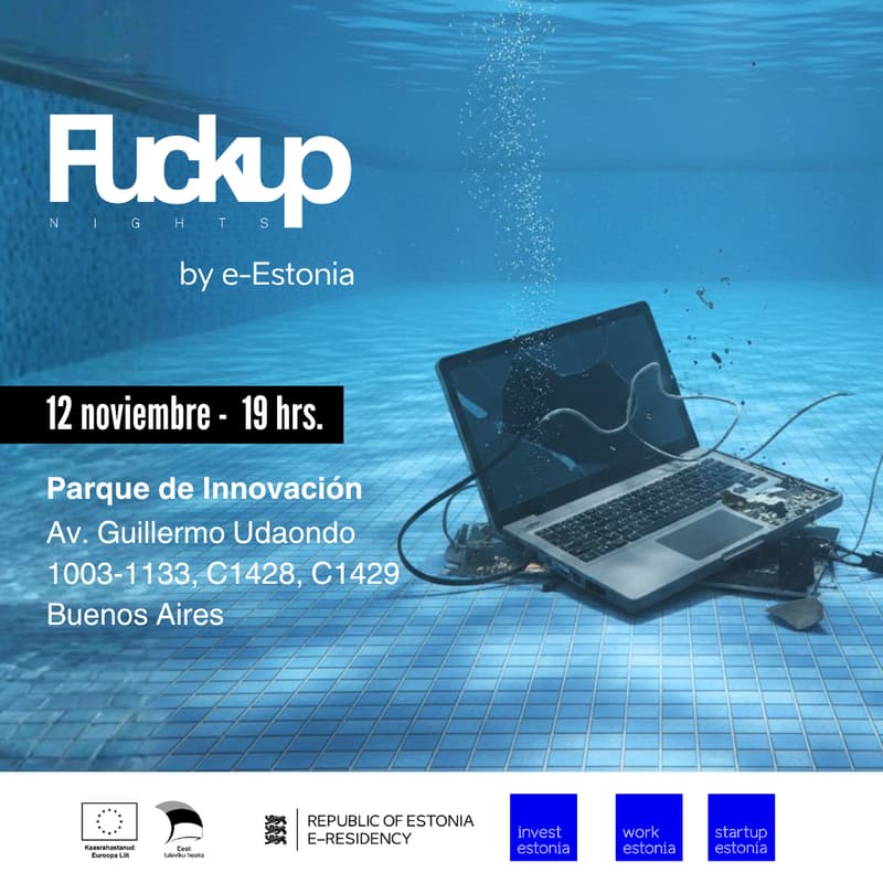 Cover Image for Fuckup Nights By E-Estonia