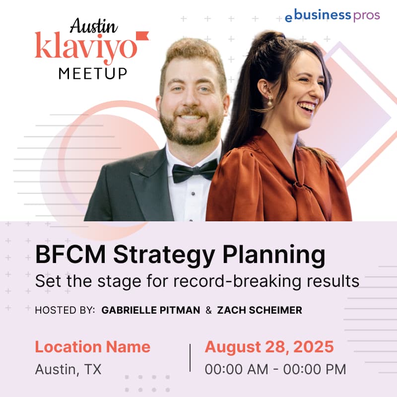 Cover Image for Plan Your BFCM Strategy - Klaviyo Meetup