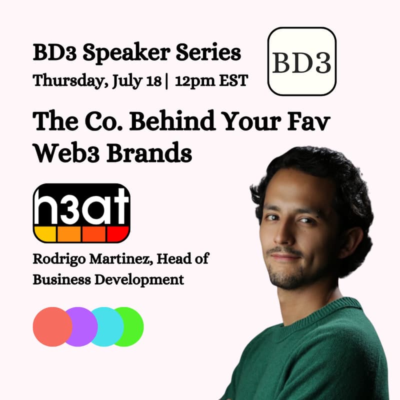 Cover Image for The Company Behind Your Favorite Web3 Brands w/ Rodrigo Martinez