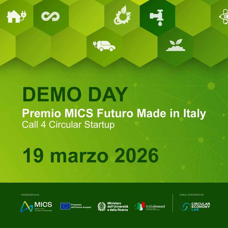 Cover Image for Demo Day Premio MICS Futuro Made in Italy