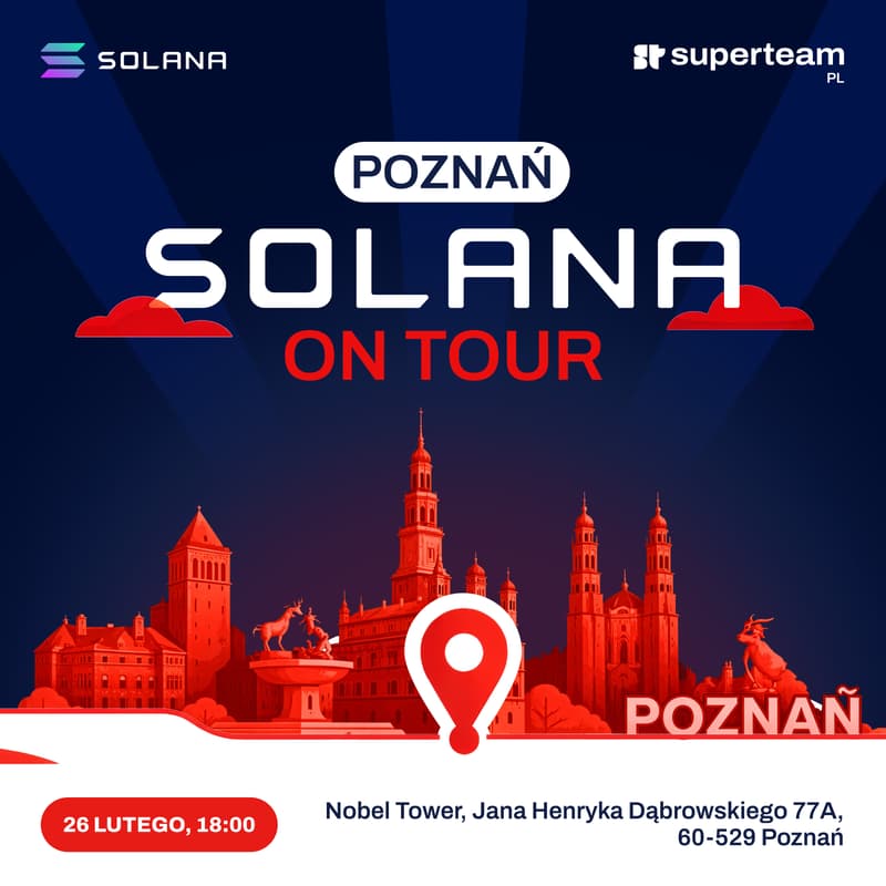 Cover Image for Solana on Tour: Poznań