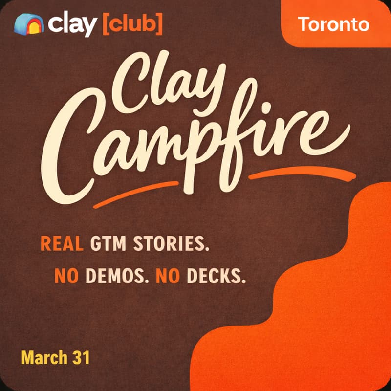 Cover Image for Clay in Toronto: Clay Campfire 🔥