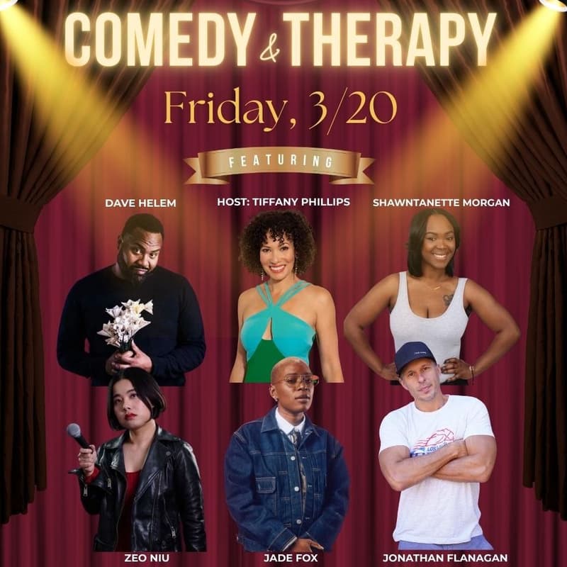 Cover Image for Comedy and "Therapy" March Edition