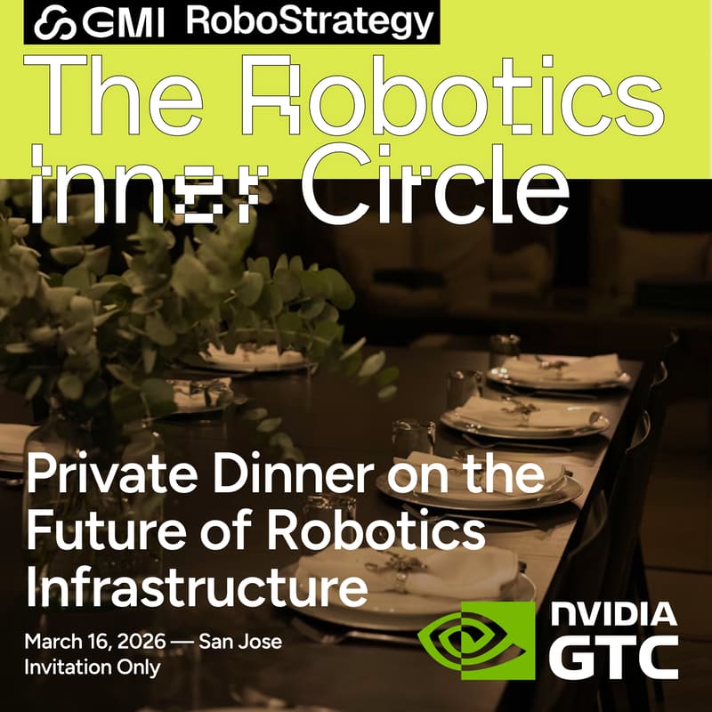 Cover Image for The Robotics Inner Circle — Private Dinner (GMI × RoboStrategy)