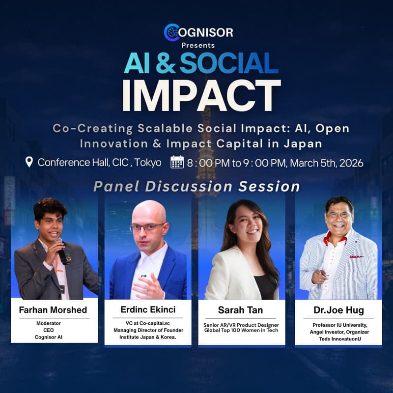 Cover Image for Co-Creating Scalable Social Impact: AI, Open Innovation & Impact Capital in Japan