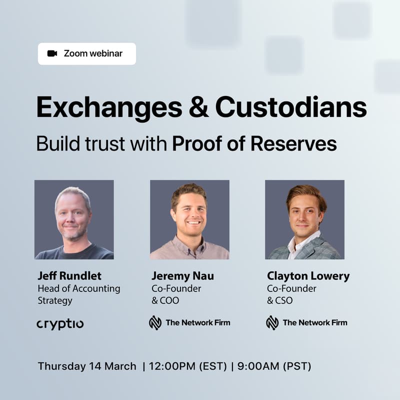 Cover Image for Exchanges & custodians: Build trust with proof of reserves and reconciliation controls