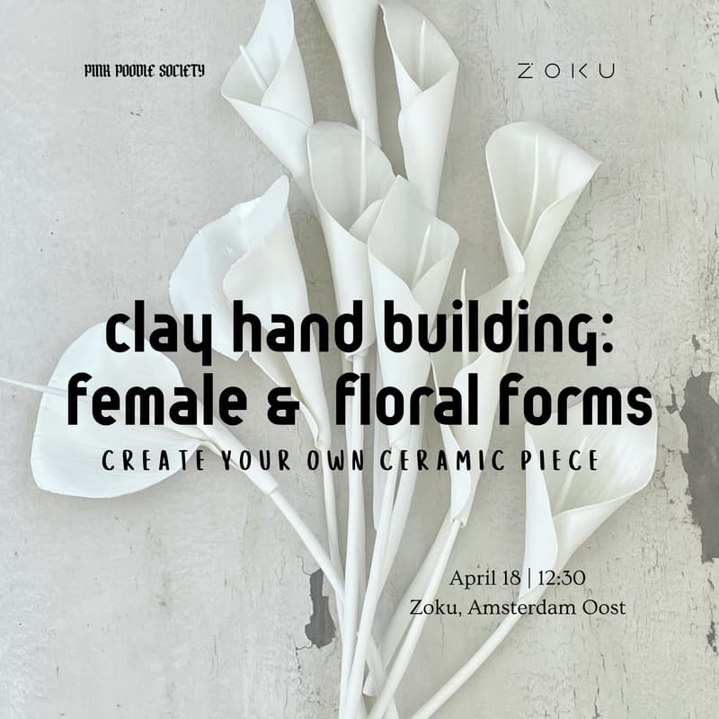 Cover Image for Amsterdam | Clay Hand Building : Female & Floral Forms