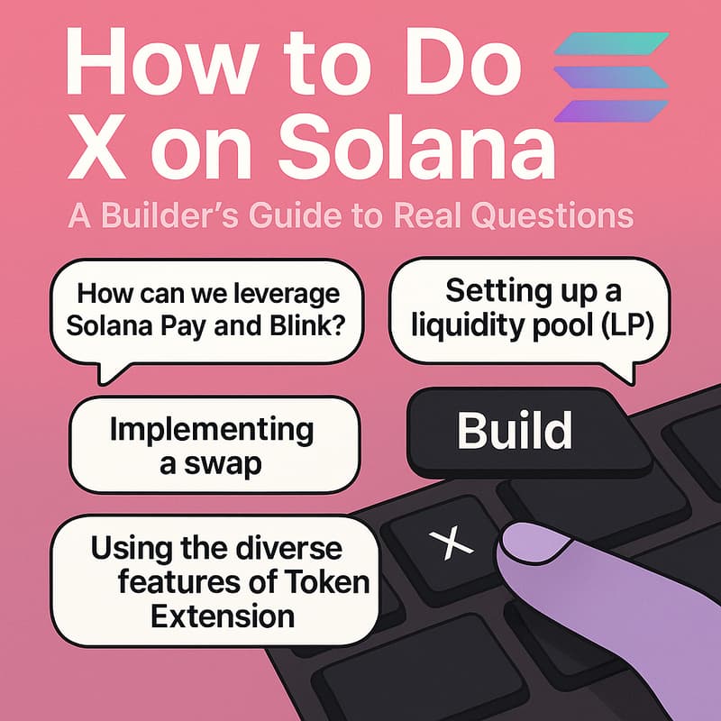 Cover Image for How to do X on Solana 2
